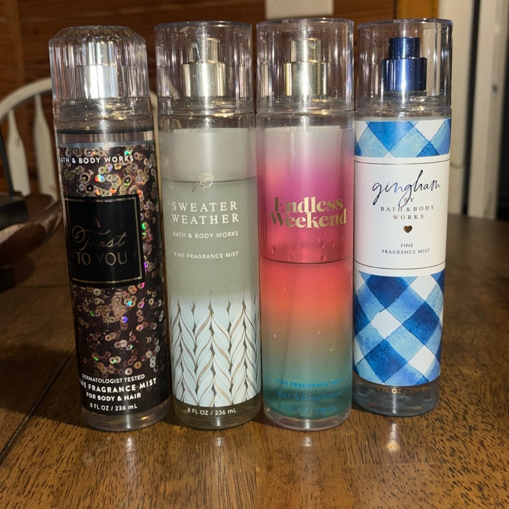 Bath & Body works perfume bundle